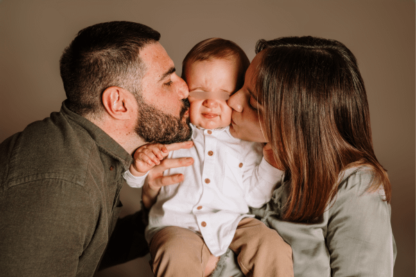 Debora e Mattia durante i ritratti brevi, mini shooting per la festa della mamma a Mantova